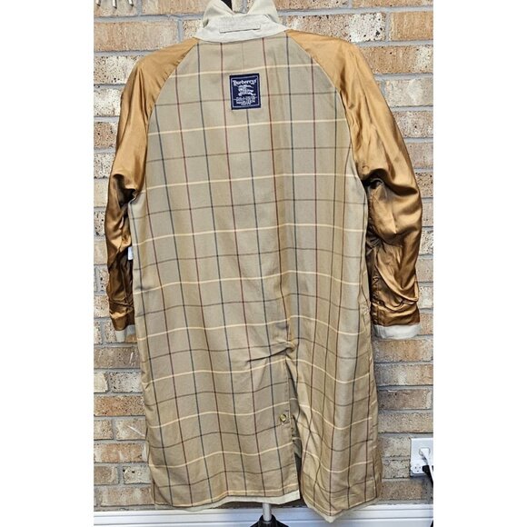 Burberry Maruzen Beige Nova Check Trench Coat Men XL Vintage 80s - Picture 4 of 16